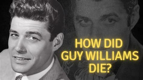 what did guy williams die from